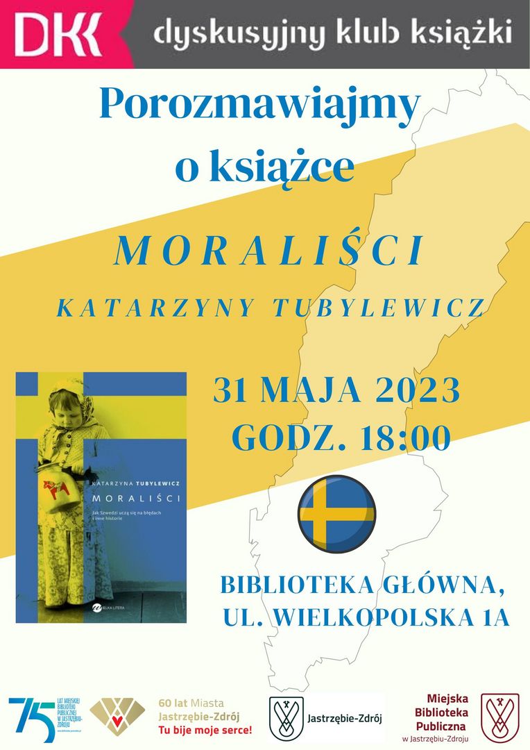 Plakat spotkania dyskusyjnego.