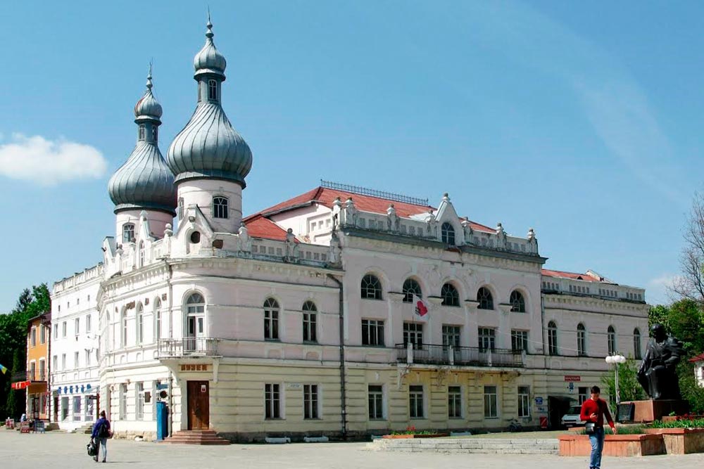 Budynek w Borszczowie.