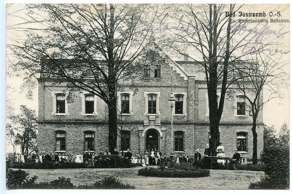 archiwalna pocztówka, Betania III