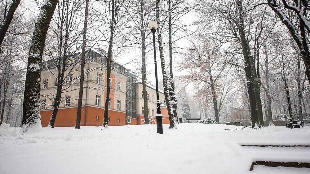 Masnówka zimą po obfitych opadach śniegu