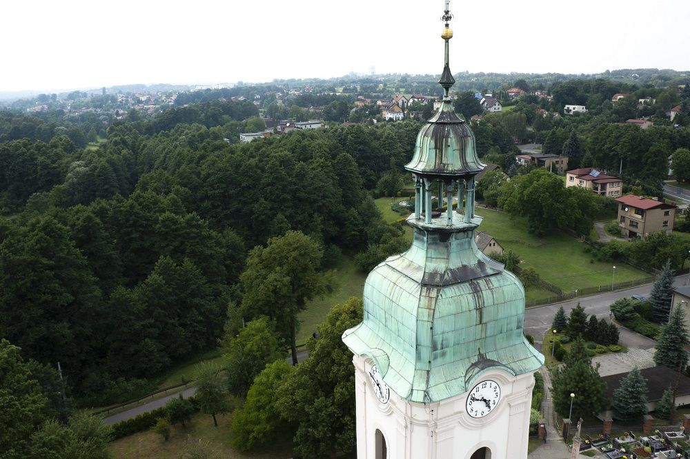 Sanktuarium Opatrzności Bożej, zdjęcie wieży z dzwonem