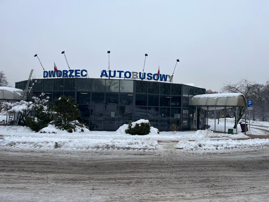 Zdjęcie przedstawia Dworzec Autobusowy 