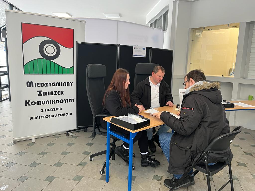 Zdjęcie przedstawia punkt przymowania wniosków. 