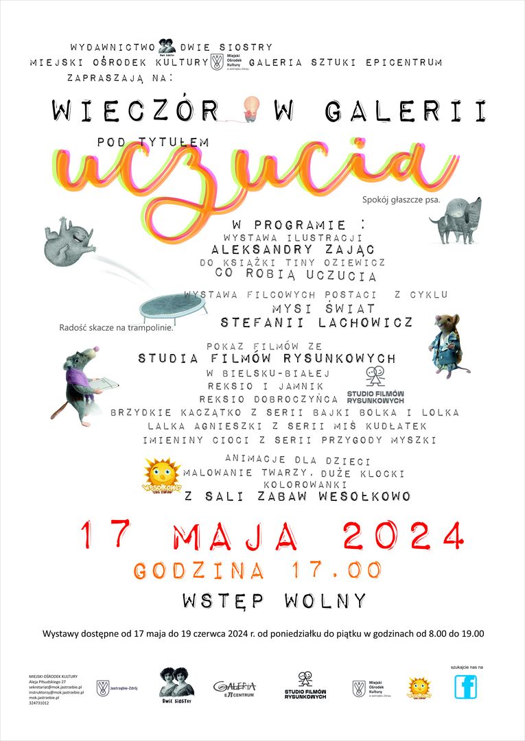 Plakat zgodny z treścią informacji. 