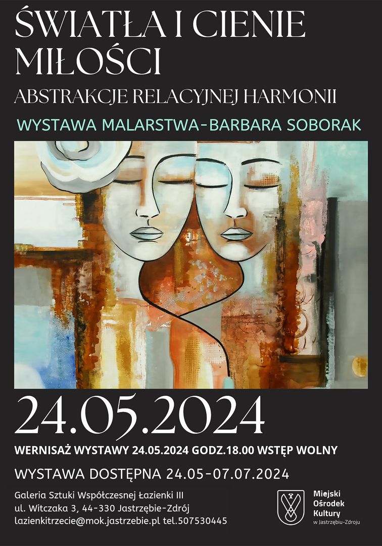 Plakat zachęca do wzięcia udziału w wystawie. 