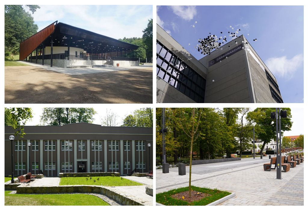 Zdjęcie przedstawia budynki miasto Jastrzębie-Zdrój 