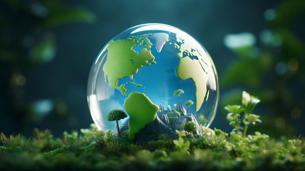 Zdjęcie poglądowe przedstawiające kulę ziemską.