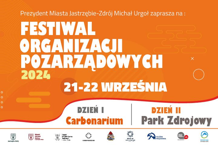 Zdjecie przedstawia informacje o wydarzeniu Festiwal Organizacji pozarządowych. 